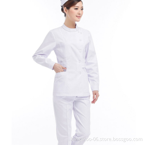 Wholesale Long Sleeves Model Of Hospital Nurses Uniform Suit